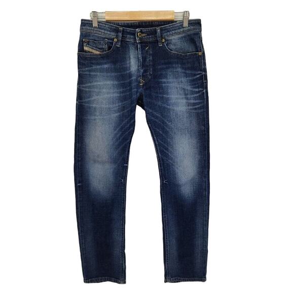 Diesel Jeans Waykee Regular Straight Jeans Dark Wash Denim Size 29x32 - Picture 1 of 5
